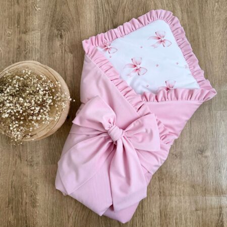 Rożek z kolekcji KOKARDKI + VELVET róż