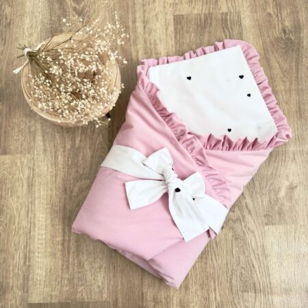 Rożek z kolekcji SERDUSZKA+ VELVET róż