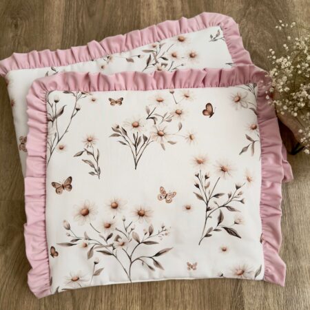 Poszewka z kolekcji STOKROTKI + VELVET róż