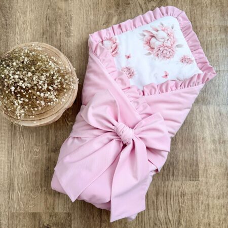 Rożek z kolekcji KRÓLICZEK I PEONIE + VELVET róż