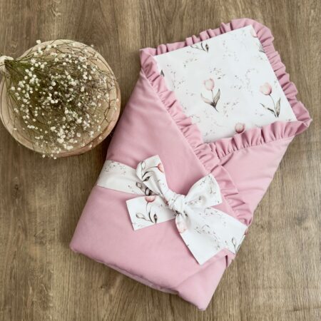 Rożek z kolekcji TULIPANY + VELVET róż