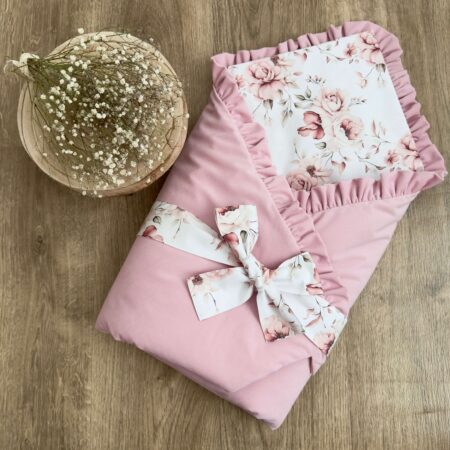 Rożek z kolekcji KWIATOWY OGRÓD + VELVET róż