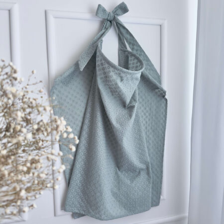 Chusta do karmienia STOKROTKA jasna mięta