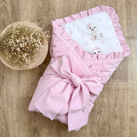 Rożek z kolekcji MALTAŃCZYKI + VELVET róż