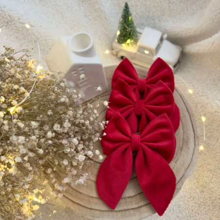 Komplet trzech KOKARD VELVET czerwony