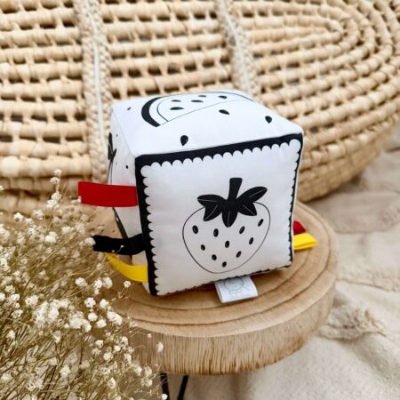 Kostka kontrastowa OWOCE