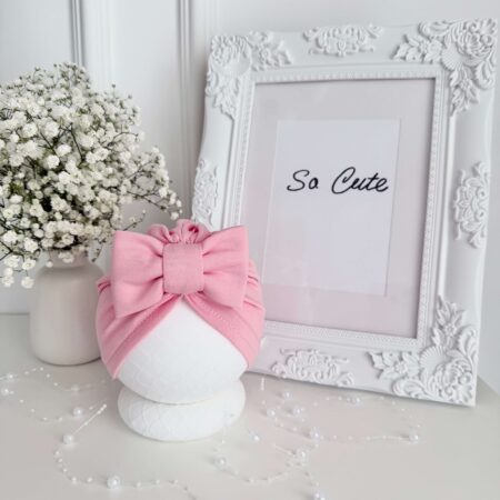 Turban KOKARDA róż