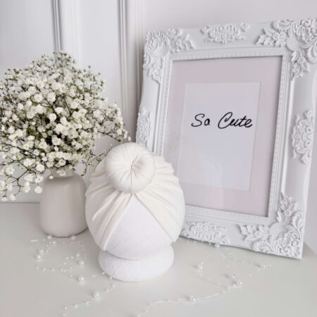 Turban DONUT śmietanka